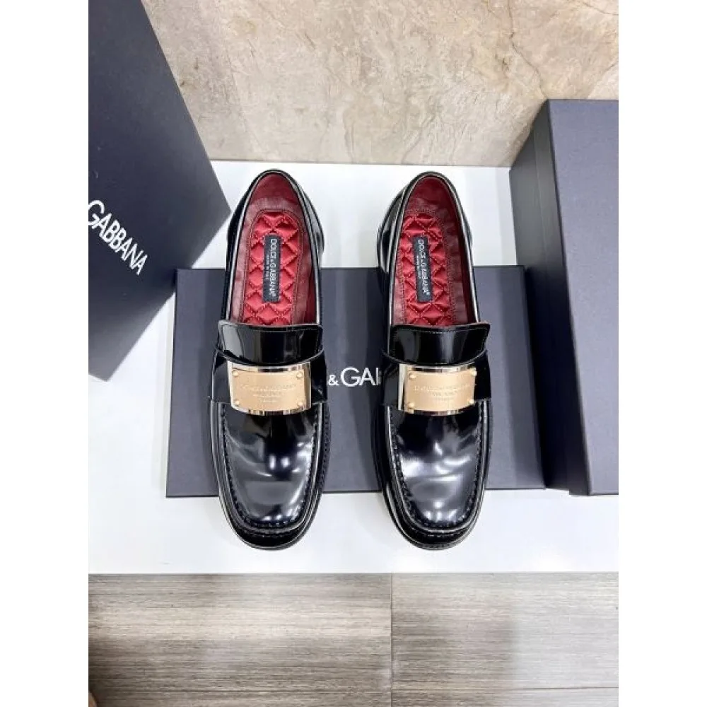 2025秋冬新作 DOLCE&GABBANA ドルチェ&ガッバーナ メンズ用 ビジネスシューズ 洗練された大人スタイル 商品画像 5