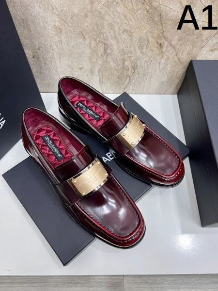 2025秋冬新作 DOLCE&GABBANA ドルチェ&ガッバーナ メンズ用 ビジネスシューズ 洗練された大人スタイル 商品画像 10
