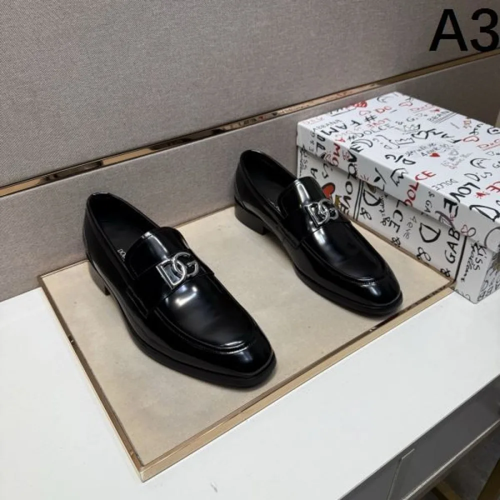 2025秋冬新作 DOLCE&GABBANA ドルチェ&ガッバーナ メンズ用 ビジネスシューズ 高見えで上品な印象 商品画像 3