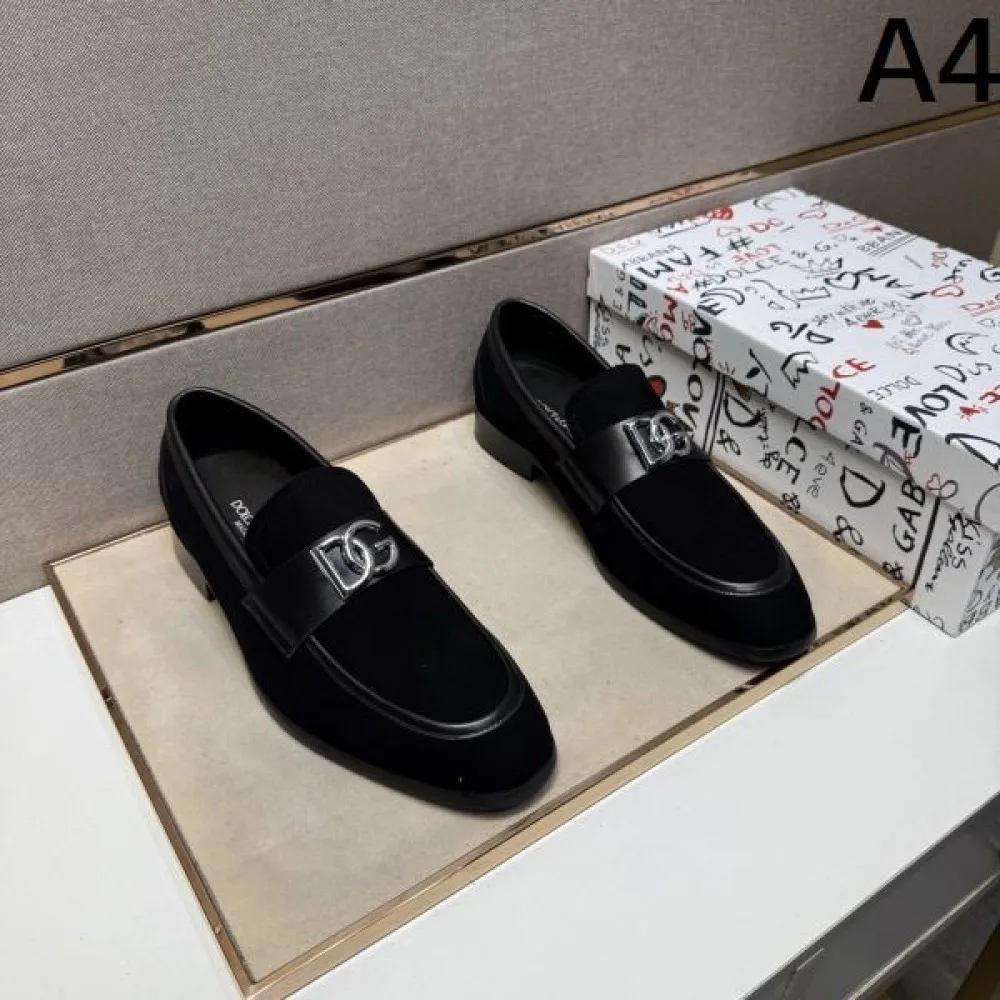 2025秋冬新作 DOLCE&GABBANA ドルチェ&ガッバーナ メンズ用 ビジネスシューズ 高見えで上品な印象 商品画像 4