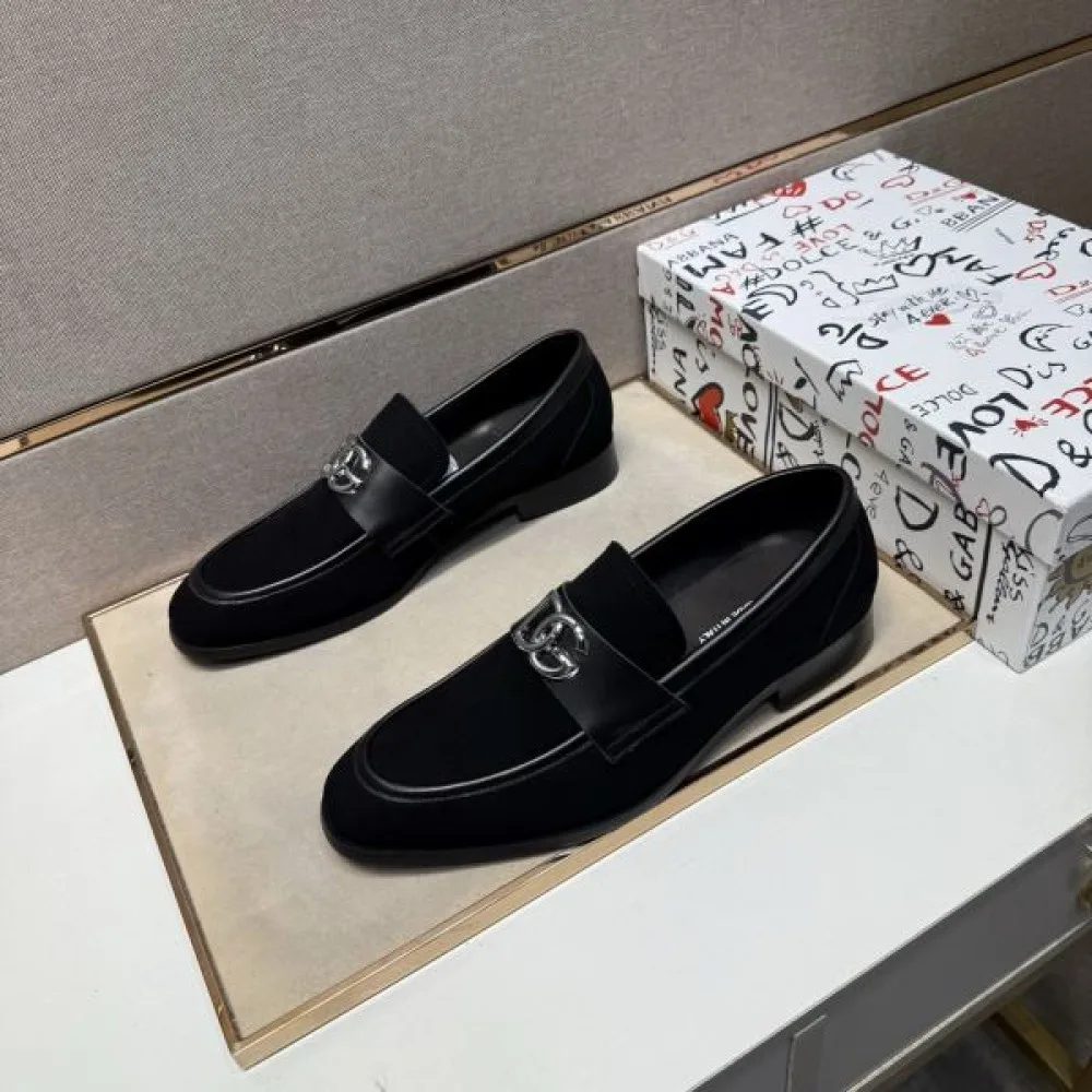 2025秋冬新作 DOLCE&GABBANA ドルチェ&ガッバーナ メンズ用 ビジネスシューズ 高見えで上品な印象 商品画像 5