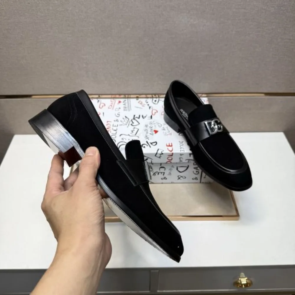 2025秋冬新作 DOLCE&GABBANA ドルチェ&ガッバーナ メンズ用 ビジネスシューズ 高見えで上品な印象 商品画像 7