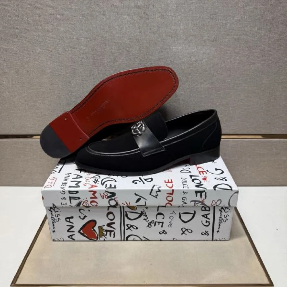 2025秋冬新作 DOLCE&GABBANA ドルチェ&ガッバーナ メンズ用 ビジネスシューズ 高見えで上品な印象 商品画像 9