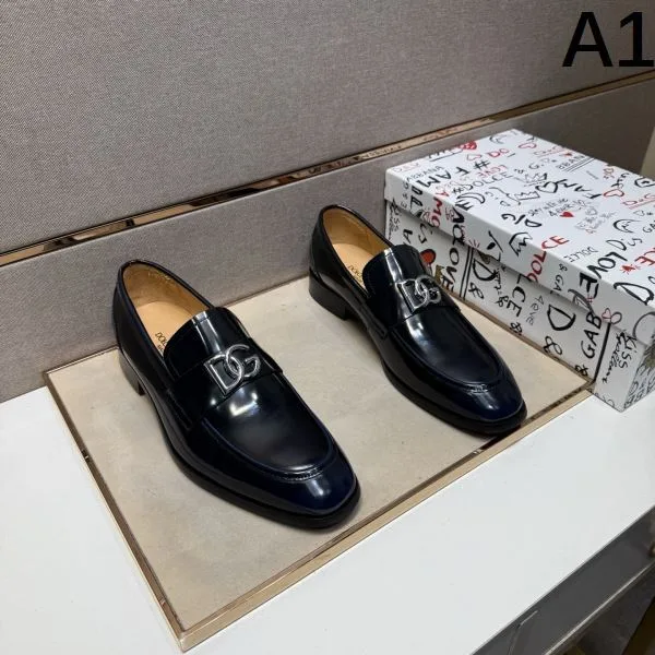 2025秋冬新作 DOLCE&GABBANA ドルチェ&ガッバーナ メンズ用 ビジネスシューズ 高見えで上品な印象 商品画像 10