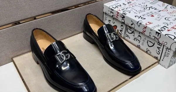 2025秋冬新作 DOLCE&GABBANA ドルチェ&ガッバーナ メンズ用 ビジネスシューズ 高見えで上品な印象 商品画像 11