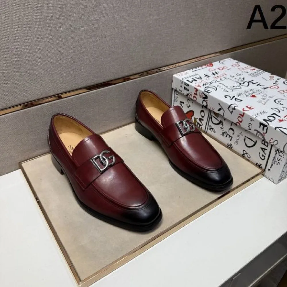2025秋冬新作 DOLCE&GABBANA ドルチェ&ガッバーナ メンズ用 ビジネスシューズ セレブ愛用の高級感 商品画像 2