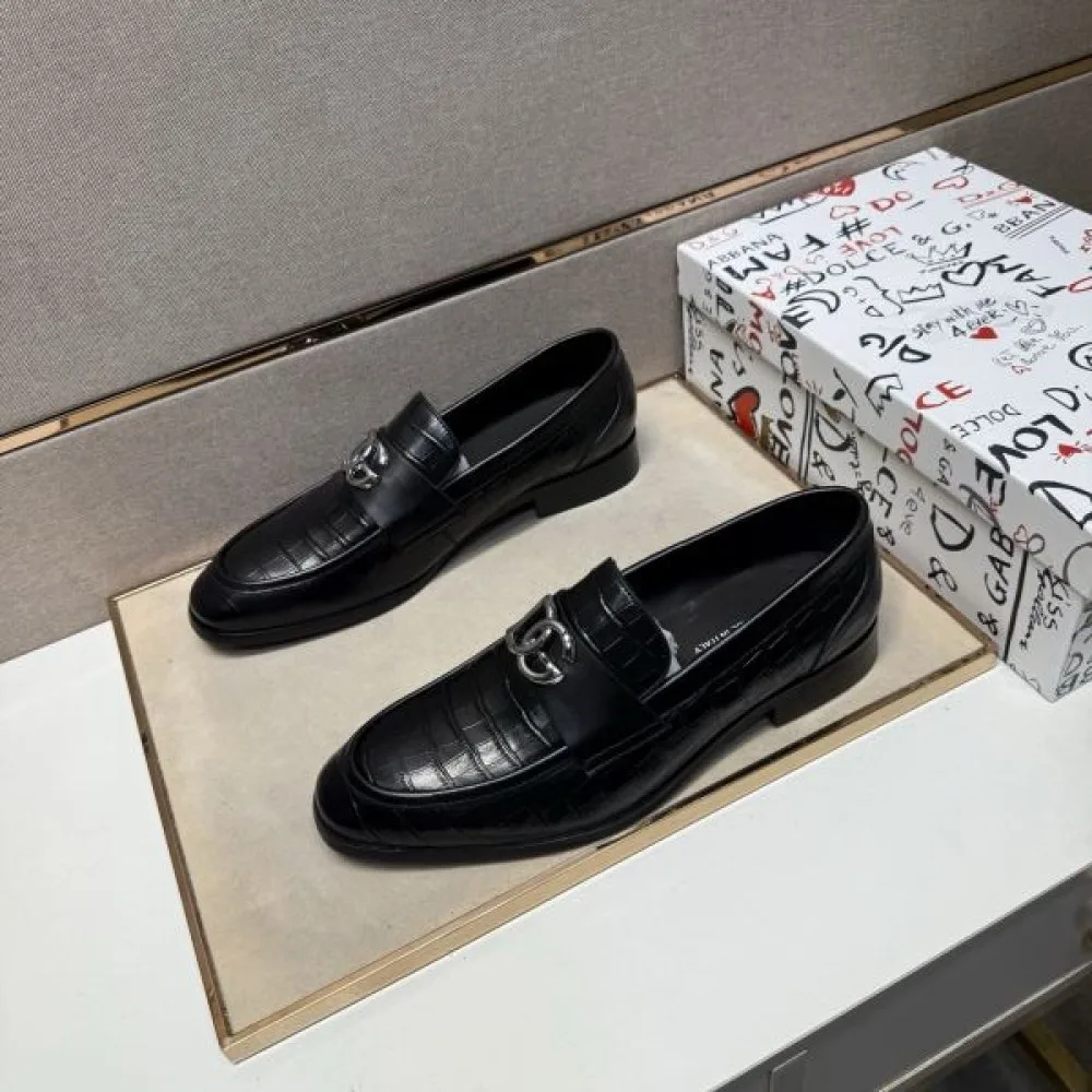 2025秋冬新作 DOLCE&GABBANA ドルチェ&ガッバーナ メンズ用 ビジネスシューズ セレブ愛用の高級感 商品画像 5