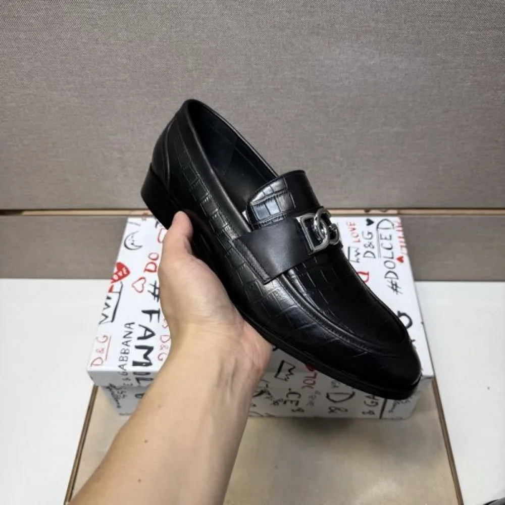 2025秋冬新作 DOLCE&GABBANA ドルチェ&ガッバーナ メンズ用 ビジネスシューズ セレブ愛用の高級感 商品画像 6