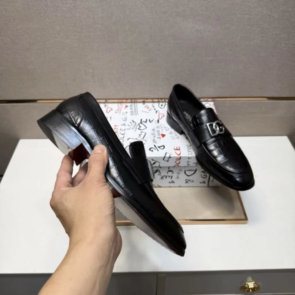 2025秋冬新作 DOLCE&GABBANA ドルチェ&ガッバーナ メンズ用 ビジネスシューズ セレブ愛用の高級感 商品画像 7