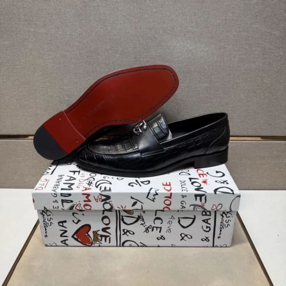 2025秋冬新作 DOLCE&GABBANA ドルチェ&ガッバーナ メンズ用 ビジネスシューズ セレブ愛用の高級感 商品画像 9