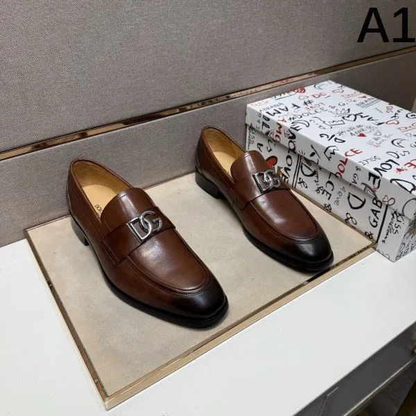 2025秋冬新作 DOLCE&GABBANA ドルチェ&ガッバーナ メンズ用 ビジネスシューズ セレブ愛用の高級感 商品画像 10