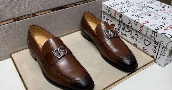 2025秋冬新作 DOLCE&GABBANA ドルチェ&ガッバーナ メンズ用 ビジネスシューズ セレブ愛用の高級感 商品画像 11