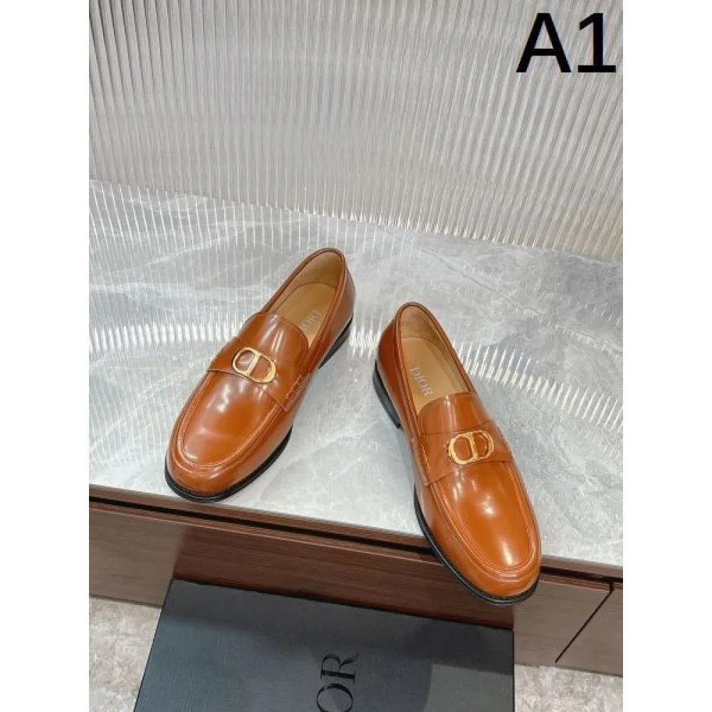 DIOR ディオール 2025SS 新作限定版プリント メンズ用 ビジネスシューズ 商品画像 1
