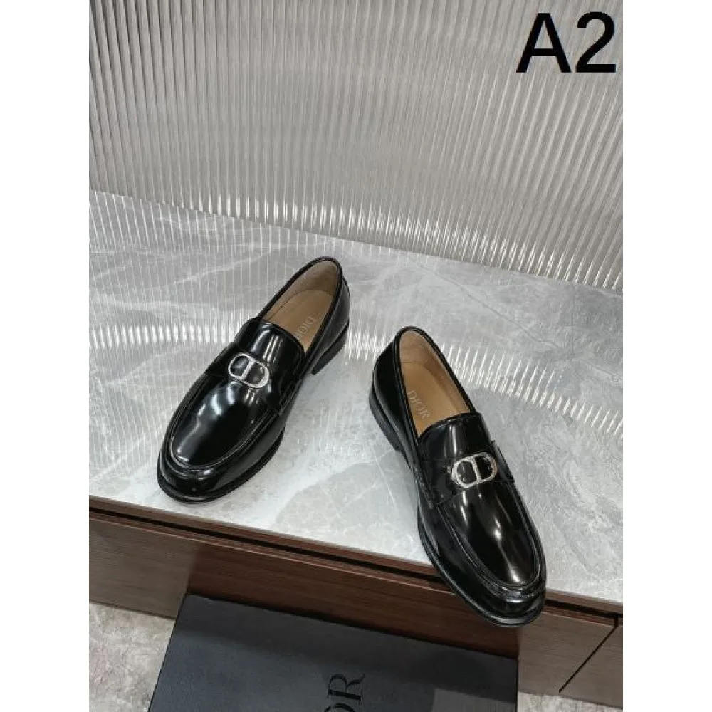 DIOR ディオール 2025SS 新作限定版プリント メンズ用 ビジネスシューズ 商品画像 2