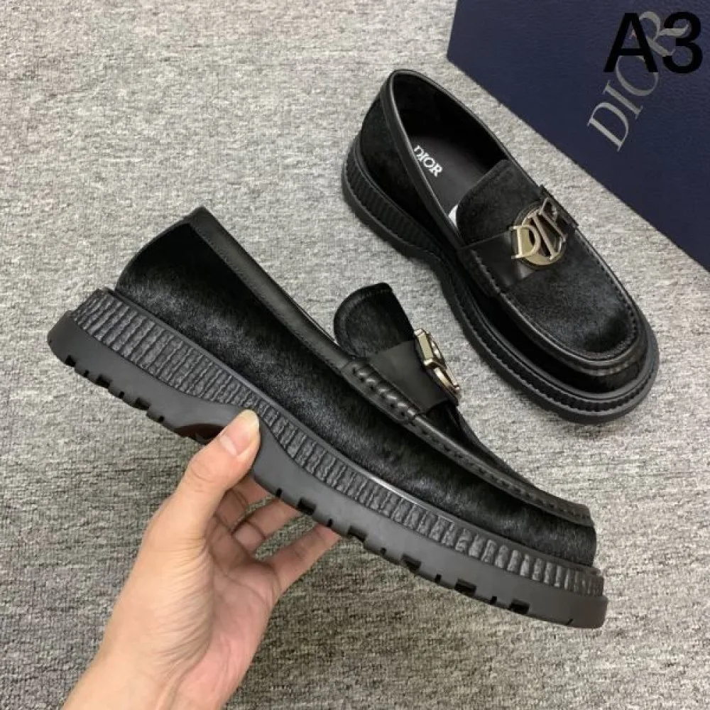 DIOR ディオール 2025SS 明るい雰囲気があり メンズ用 ビジネスシューズ 商品画像 3