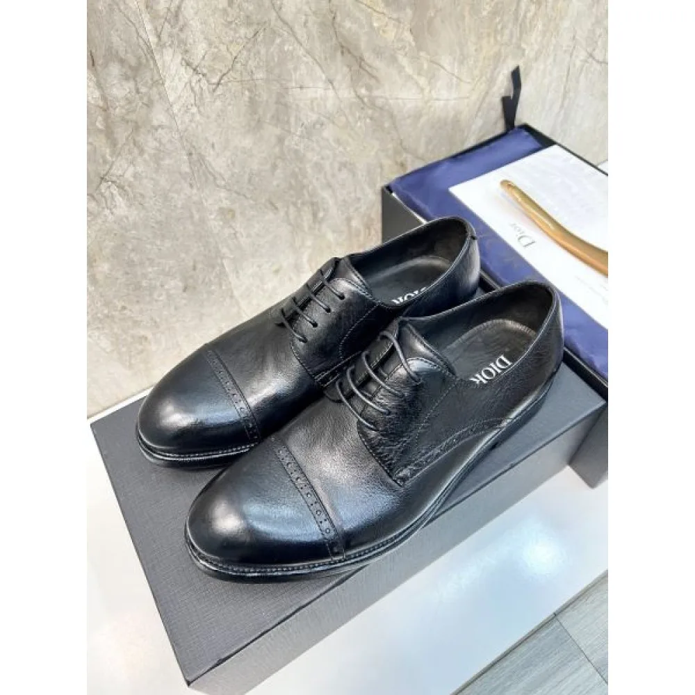 2025FW メンズ ビジネスシューズ DIOR ディオール 定番人気の薄手で柔らかい履き心地 商品画像 5