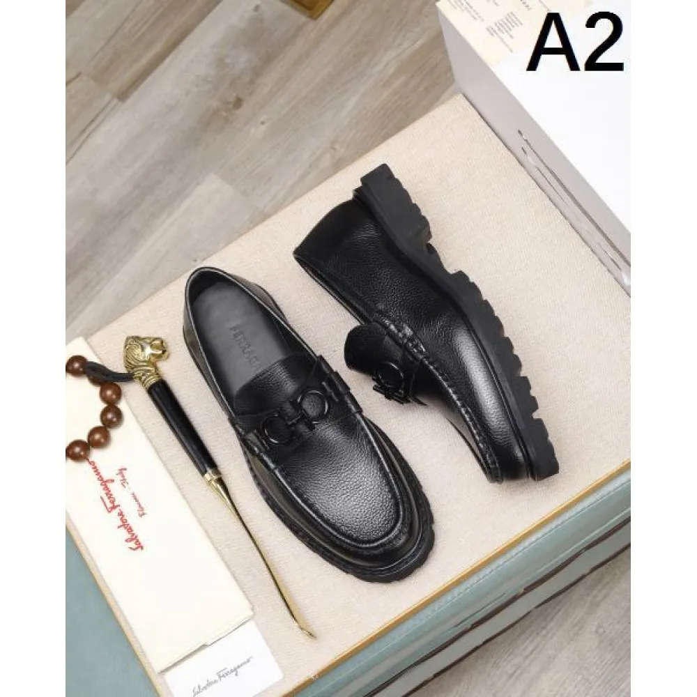 FERRAGAMO サルヴァトーレ フェラガモ 2025SS 完売必至 メンズ用 ビジネスシューズ 商品画像 2