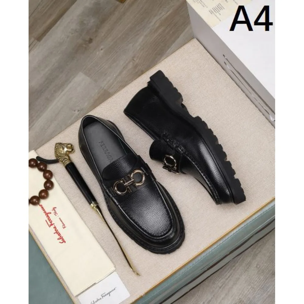 FERRAGAMO サルヴァトーレ フェラガモ 2025SS 完売必至 メンズ用 ビジネスシューズ 商品画像 4