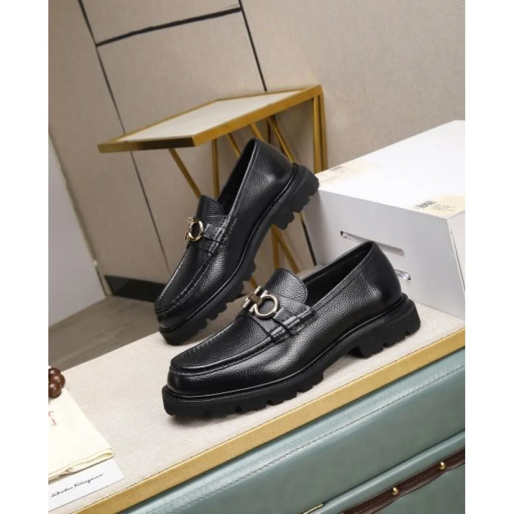 FERRAGAMO サルヴァトーレ フェラガモ 2025SS 完売必至 メンズ用 ビジネスシューズ 商品画像 5