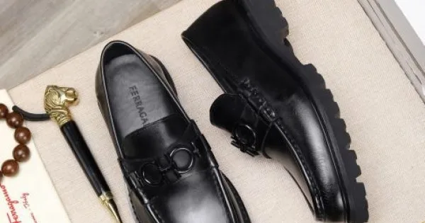 FERRAGAMO サルヴァトーレ フェラガモ 2025SS 完売必至 メンズ用 ビジネスシューズ 商品画像 12