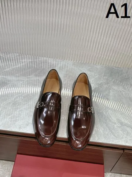 FERRAGAMO サルヴァトーレ フェラガモ 2025SS 新作人気 メンズ用 ビジネスシューズ 商品画像 11