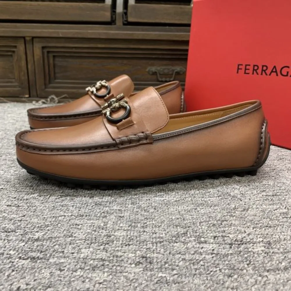 FERRAGAMO サルヴァトーレ フェラガモ 2025SS 人気話題 メンズ用 ビジネスシューズ 商品画像 6