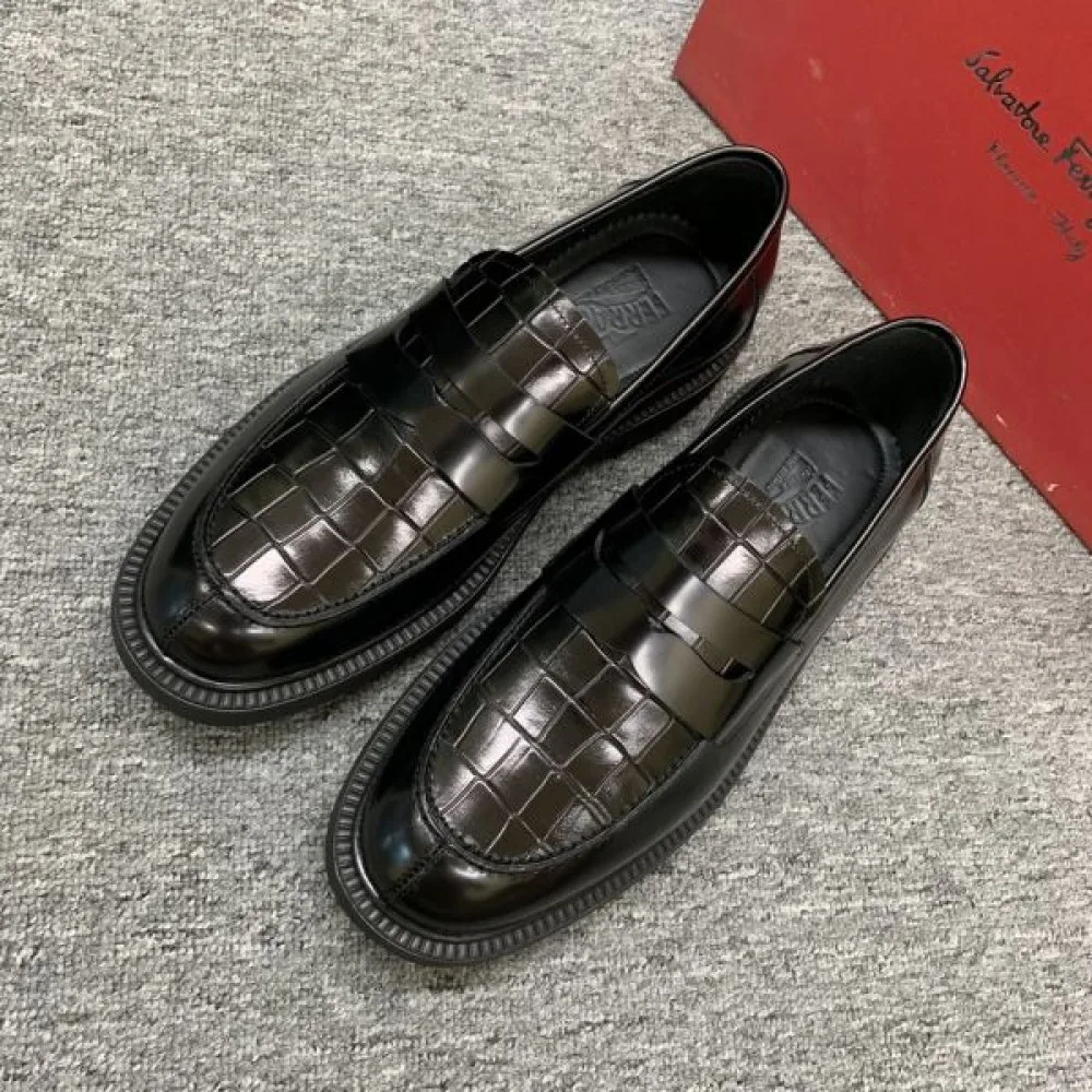 FERRAGAMO サルヴァトーレ フェラガモ 2025SS 先行販売 メンズ用 ビジネスシューズ 商品画像 4