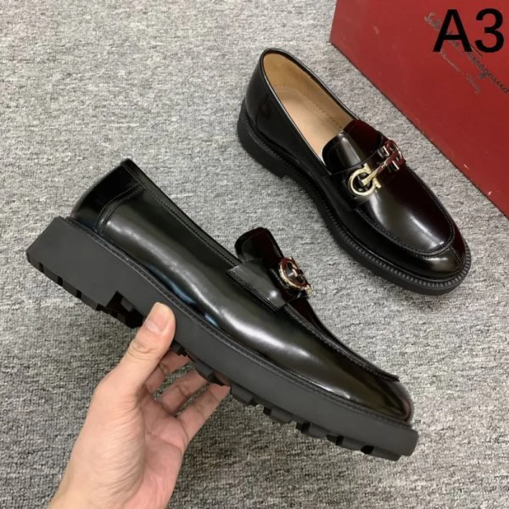 FERRAGAMO サルヴァトーレ フェラガモ 2025SS 人気爆発 メンズ用 ビジネスシューズ 商品画像 3