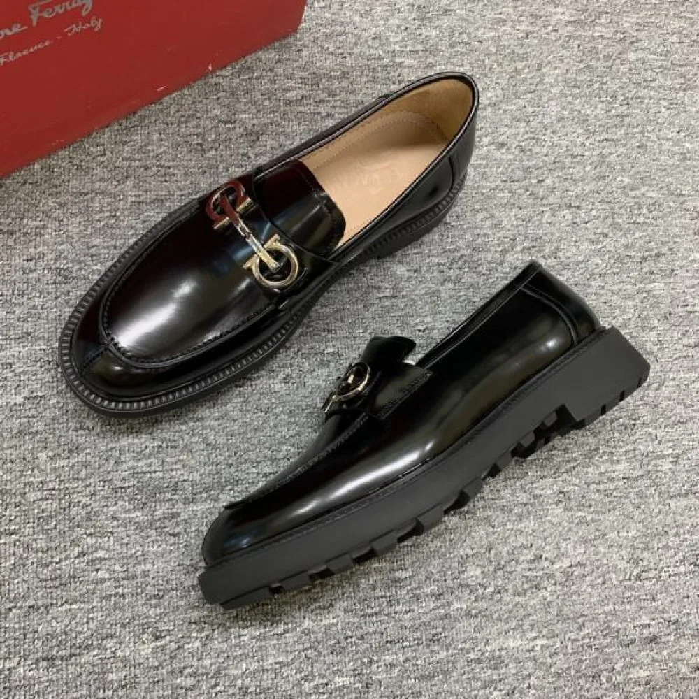 FERRAGAMO サルヴァトーレ フェラガモ 2025SS 人気爆発 メンズ用 ビジネスシューズ 商品画像 5