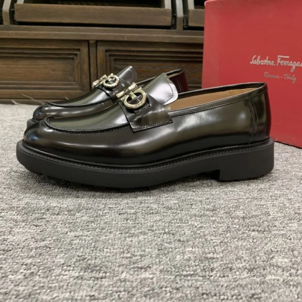 FERRAGAMO サルヴァトーレ フェラガモ 2025SS 人気爆発 メンズ用 ビジネスシューズ 商品画像 6