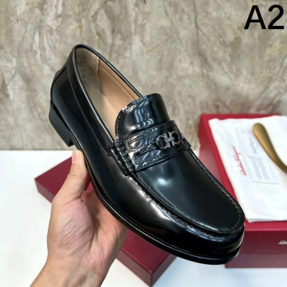 FERRAGAMO サルヴァトーレ フェラガモ 2025SS 品の良い メンズ用 ビジネスシューズ 商品画像 2