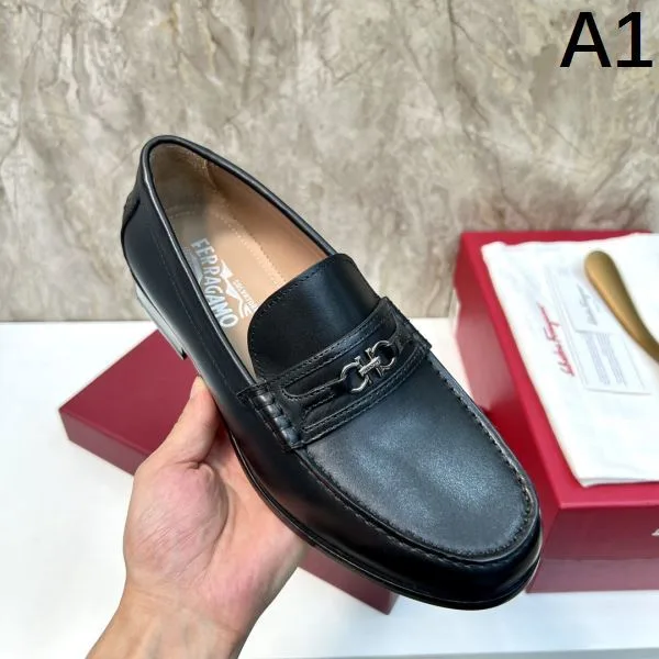 FERRAGAMO サルヴァトーレ フェラガモ 2025SS 品の良い メンズ用 ビジネスシューズ 商品画像 10