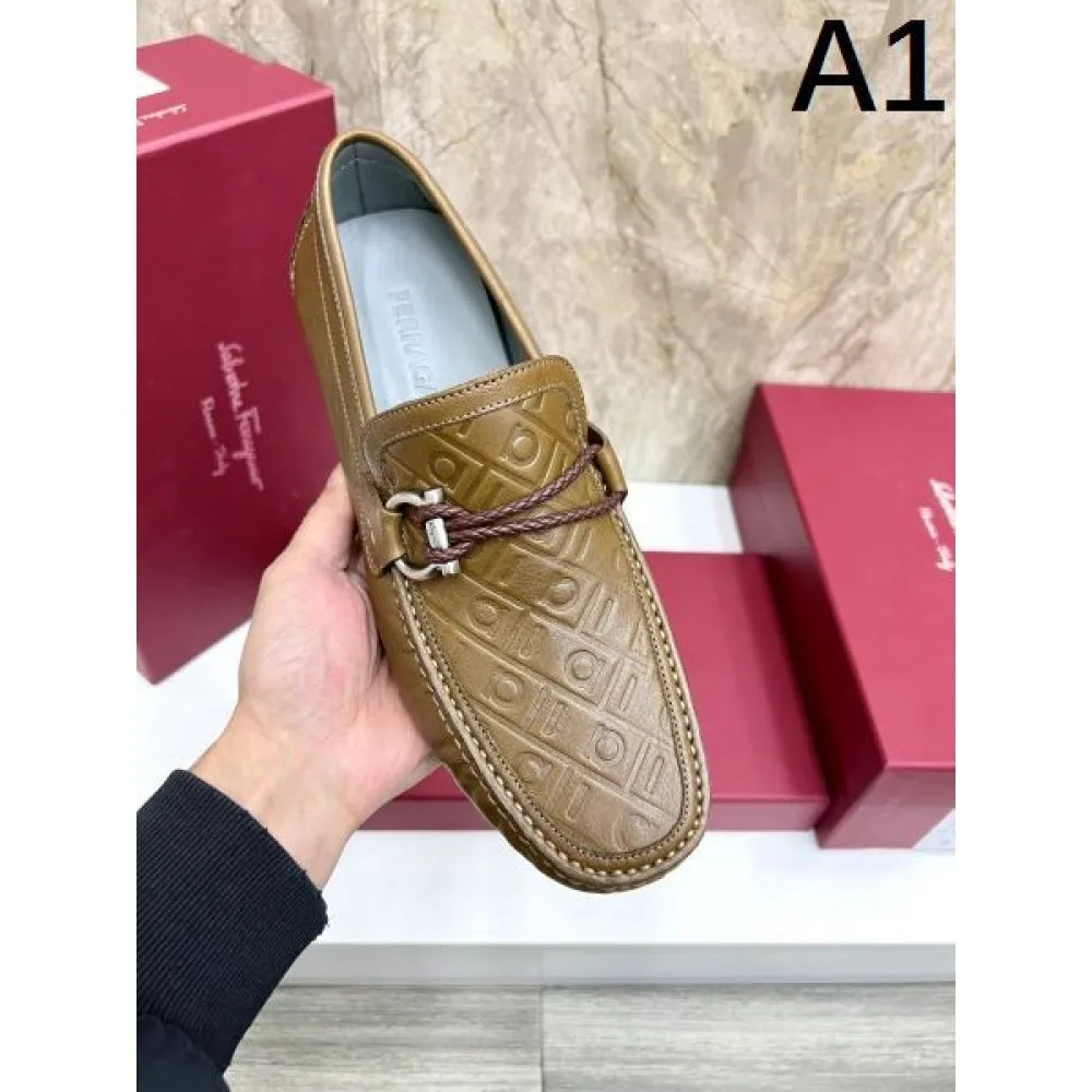 FERRAGAMO サルヴァトーレ フェラガモ 2025SS 人気No.1 メンズ用 ビジネスシューズ 商品画像 1