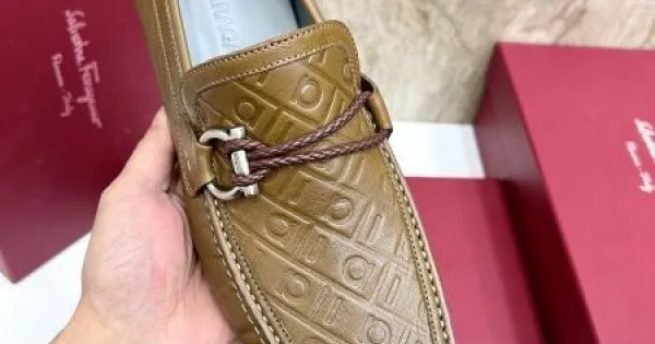 FERRAGAMO サルヴァトーレ フェラガモ 2025SS 人気No.1 メンズ用 ビジネスシューズ 商品画像 11
