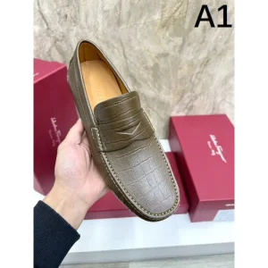 FERRAGAMO サルヴァトーレ フェラガモ 2025SS 注目No.1 メンズ用 ビジネスシューズ 商品画像 1