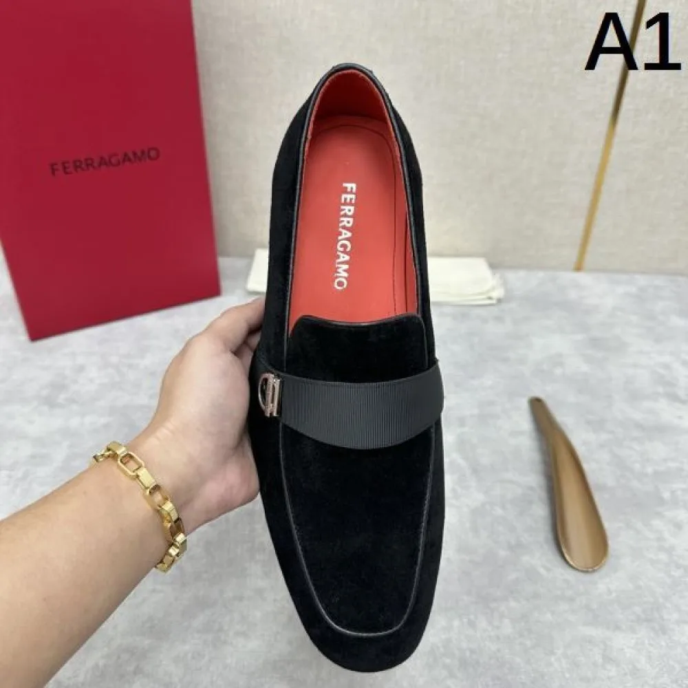 FERRAGAMO サルヴァトーレ フェラガモ 2025SS 確保済み メンズ用 ビジネスシューズ 商品画像 1