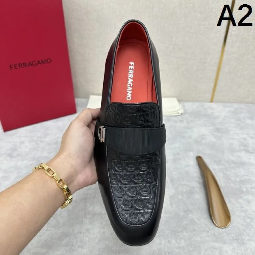 FERRAGAMO サルヴァトーレ フェラガモ 2025SS 確保済み メンズ用 ビジネスシューズ 商品画像 2