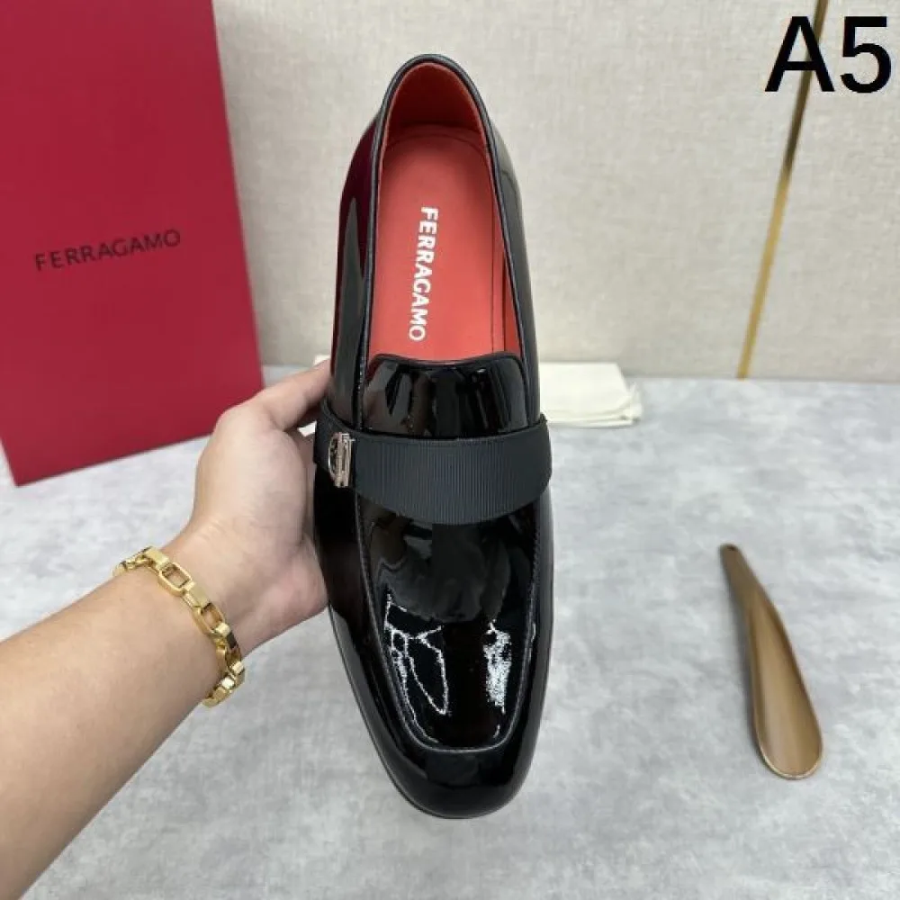 FERRAGAMO サルヴァトーレ フェラガモ 2025SS 確保済み メンズ用 ビジネスシューズ 商品画像 5
