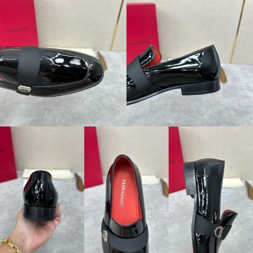 FERRAGAMO サルヴァトーレ フェラガモ 2025SS 確保済み メンズ用 ビジネスシューズ 商品画像 10