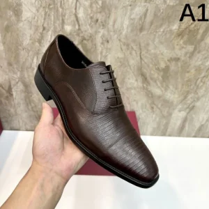 2025秋冬新作 FERRAGAMO サルヴァトーレ フェラガモ メンズ用 ビジネスシューズ シンプルで洗練された逸品 商品画像 1