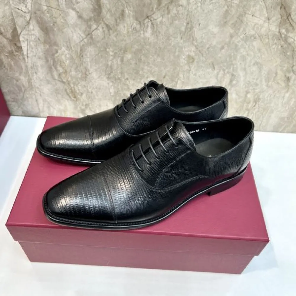 2025秋冬新作 FERRAGAMO サルヴァトーレ フェラガモ メンズ用 ビジネスシューズ シンプルで洗練された逸品 商品画像 5
