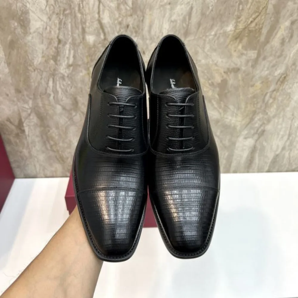 2025秋冬新作 FERRAGAMO サルヴァトーレ フェラガモ メンズ用 ビジネスシューズ シンプルで洗練された逸品 商品画像 6