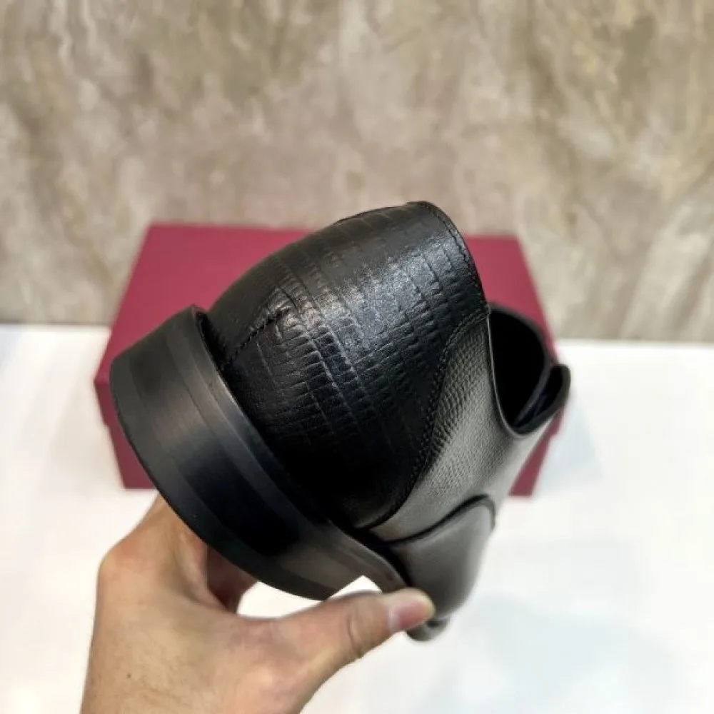 2025秋冬新作 FERRAGAMO サルヴァトーレ フェラガモ メンズ用 ビジネスシューズ シンプルで洗練された逸品 商品画像 8