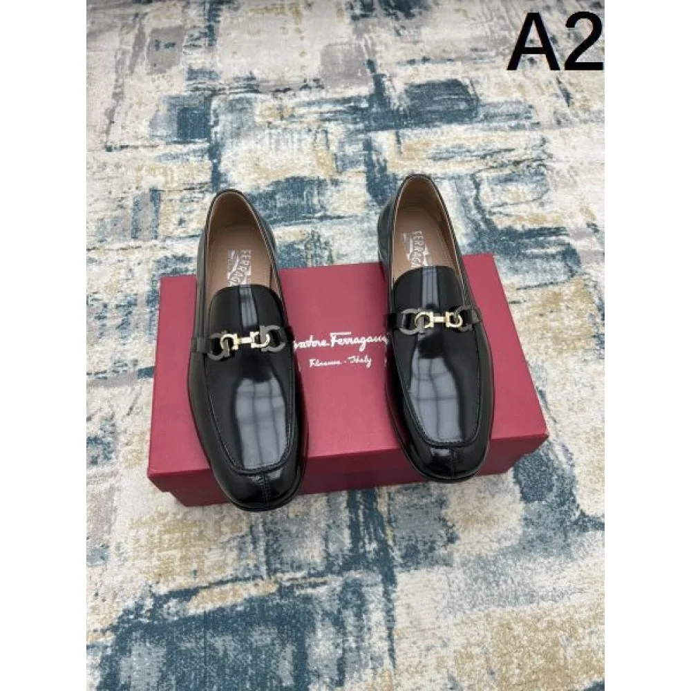 2025秋冬新作 FERRAGAMO サルヴァトーレ フェラガモ メンズ用 ビジネスシューズ 高評価続出の新作 商品画像 2