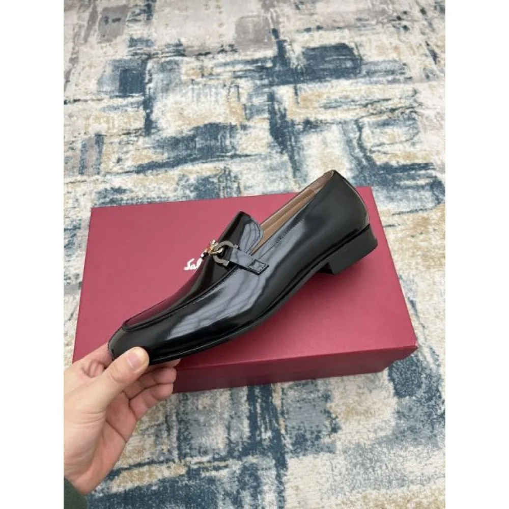 2025秋冬新作 FERRAGAMO サルヴァトーレ フェラガモ メンズ用 ビジネスシューズ 高評価続出の新作 商品画像 5