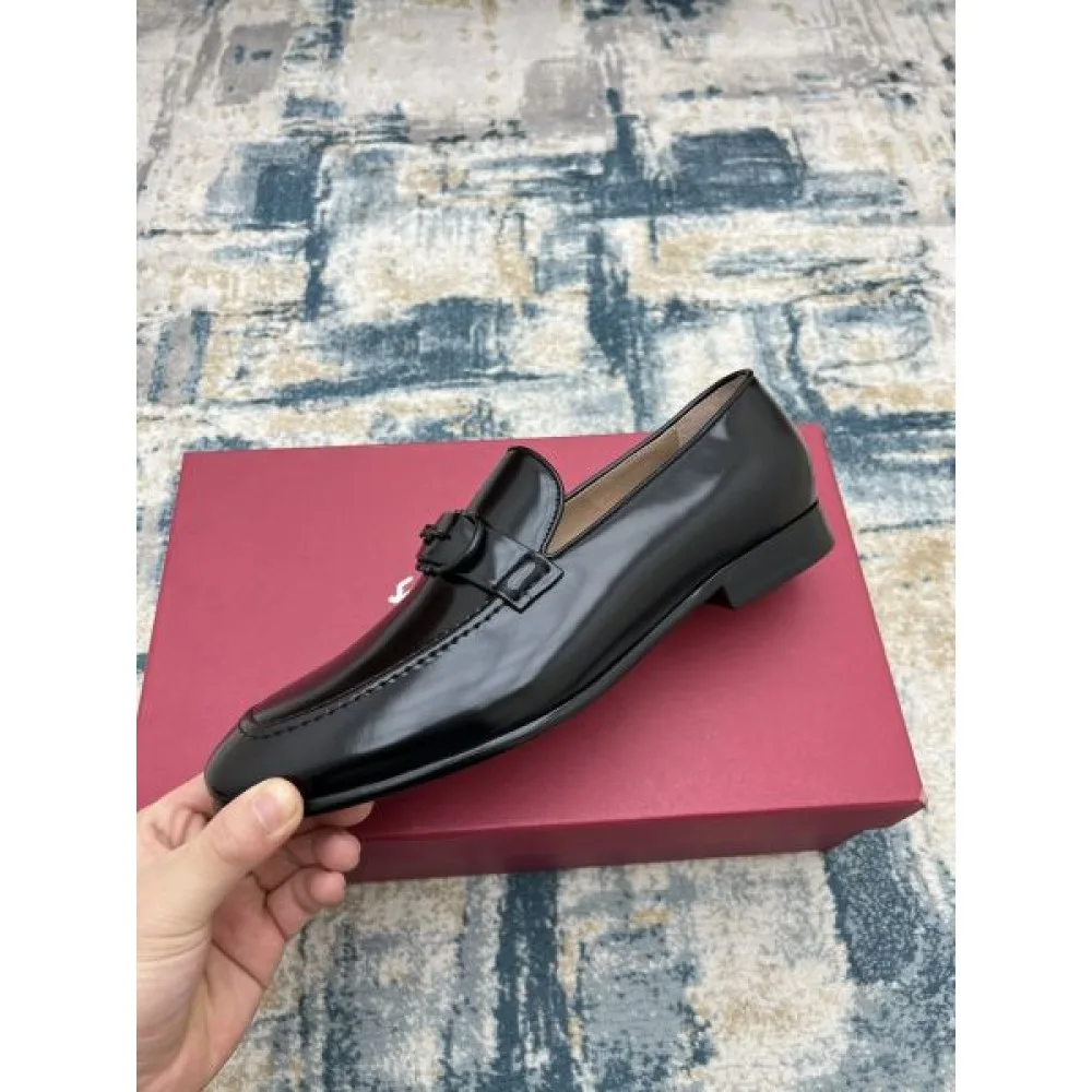 2025秋冬新作 FERRAGAMO サルヴァトーレ フェラガモ メンズ用 ビジネスシューズ トレンド感ある都会的スタイル 商品画像 5