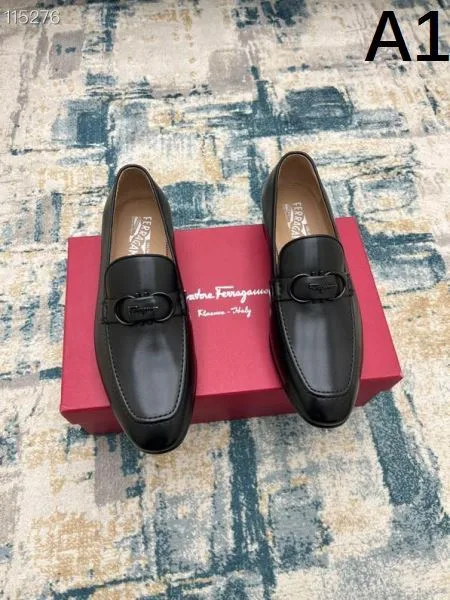 2025秋冬新作 FERRAGAMO サルヴァトーレ フェラガモ メンズ用 ビジネスシューズ トレンド感ある都会的スタイル 商品画像 10