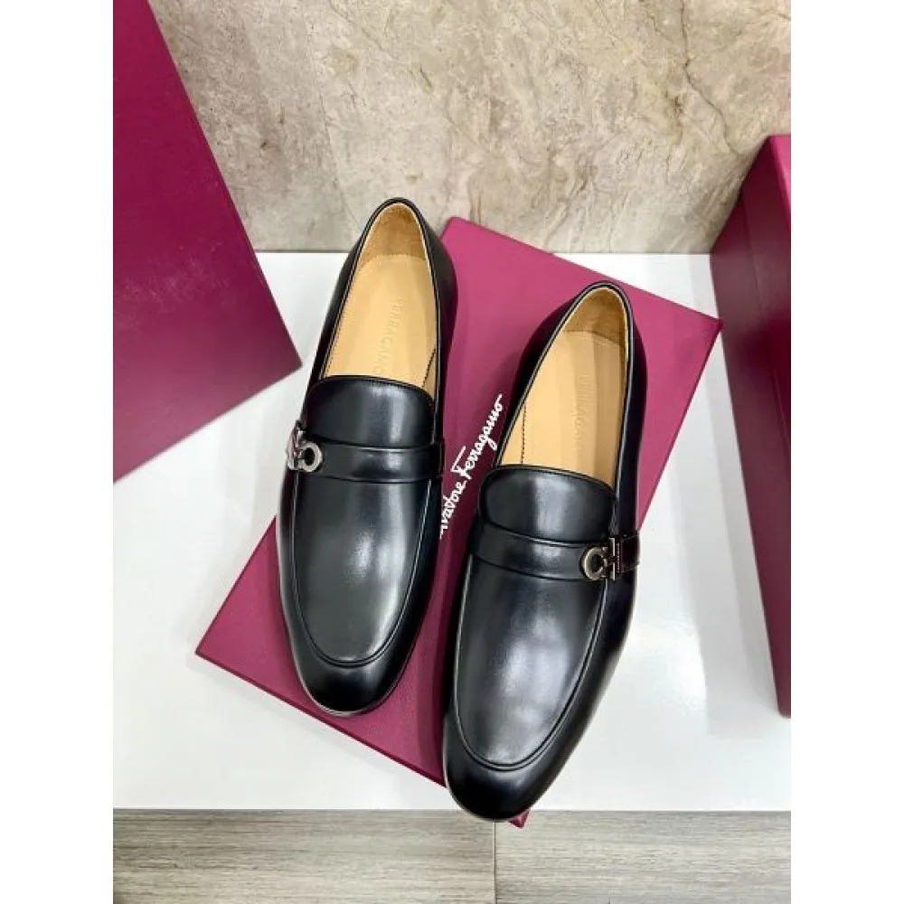 2025秋冬新作 FERRAGAMO サルヴァトーレ フェラガモ メンズ用 ビジネスシューズ 贈り物にも最適な上質感 商品画像 5
