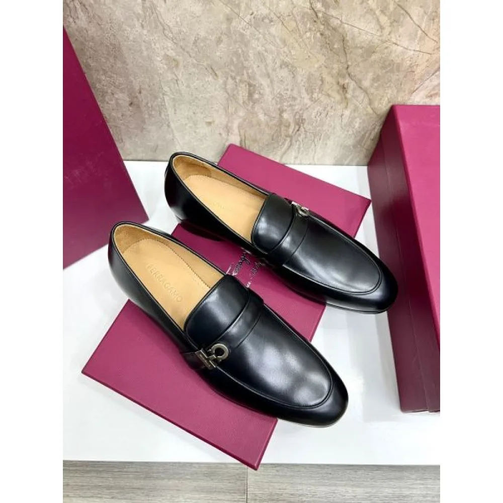 2025秋冬新作 FERRAGAMO サルヴァトーレ フェラガモ メンズ用 ビジネスシューズ 贈り物にも最適な上質感 商品画像 6