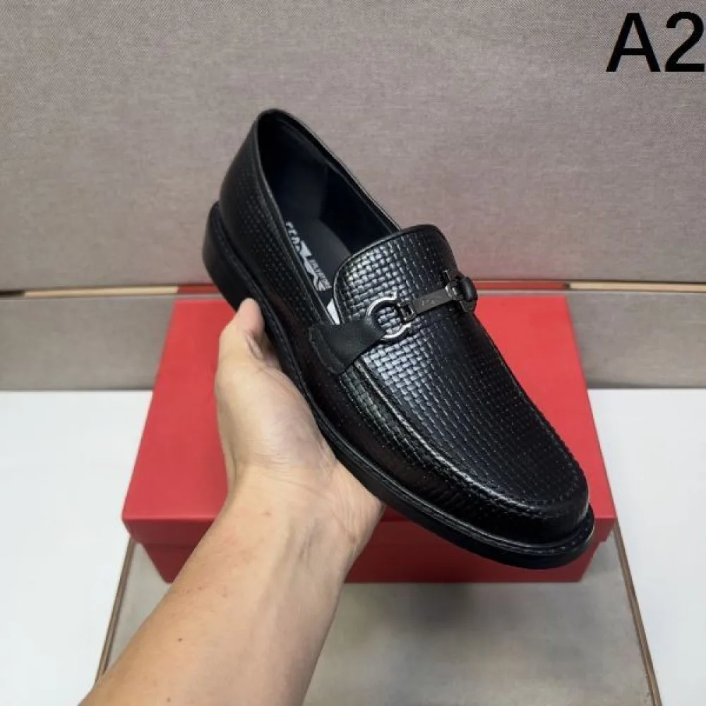 2025秋冬新作 FERRAGAMO サルヴァトーレ フェラガモ メンズ用 ビジネスシューズ セールで手に入る高級靴 商品画像 2
